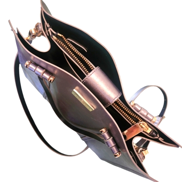 KATE SPADE Arbour Hill Elodie Silver Leather Bag - Picture 5 of 15